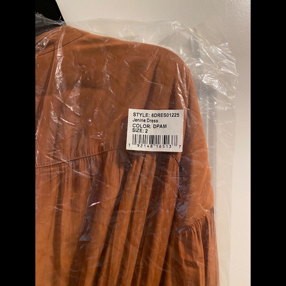 NWT! A.L.C. Jenine Belted Midi Dress - Picture 10 of 14